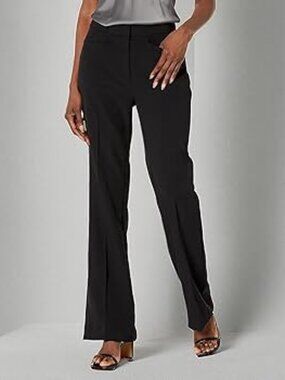 Calvin Klein Black Straight Leg Trousers